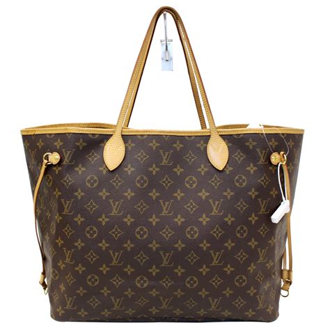 lv bag big bag neverfull gm monogram canvas|louis vuitton Neverfull canvas.